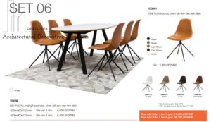 bàn ghế ăn cao cấp giá rẻ