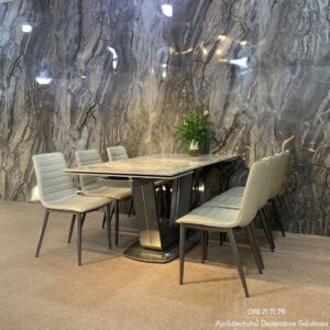 bàn ghế ăn cao cấp, bàn ăn thông minh hiện đại