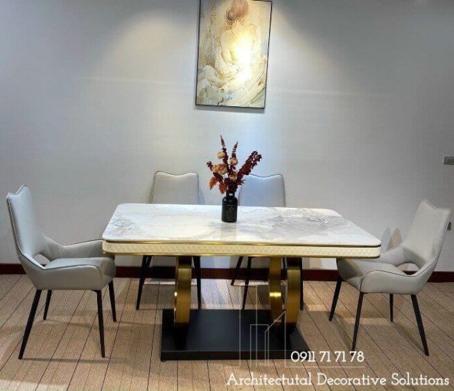Bàn Ăn Mặt Đá Nhập Khẩu 727S