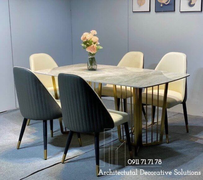 Bàn Ăn Mặt Đá Đẹp Giá Rẻ 740S