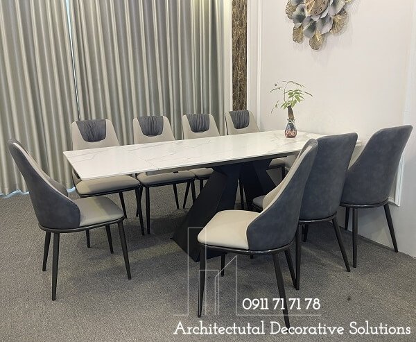 Bàn Ăn Kéo Dài Mặt Đá Cao Cấp 759S