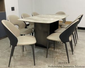 Bàn Ăn Nhập Khẩu Mặt Đá 8 Ghế 783S