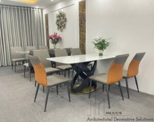 Bàn Ăn 6 Ghế Mặt Đá Nhập Khẩu 784S