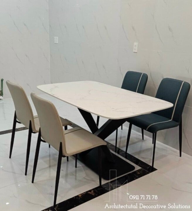 ban-an-mat-da-786s Bàn Ăn 4 Ghế Mặt Đá Hiện Đại 786S