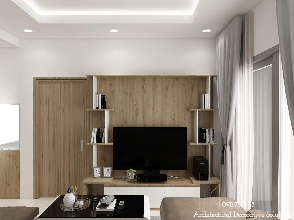 Thiết kế nội thất căn hộ 2PN chung cư Lavita Charm Thủ Đức