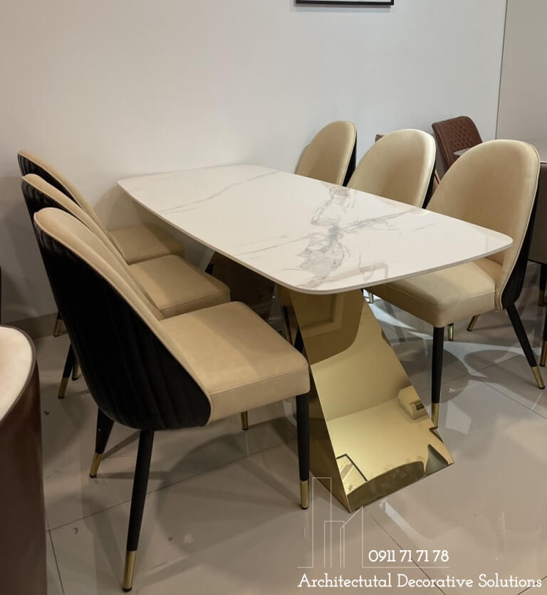 Bàn Ăn Mặt Đá Đẹp Cao Cấp 795S