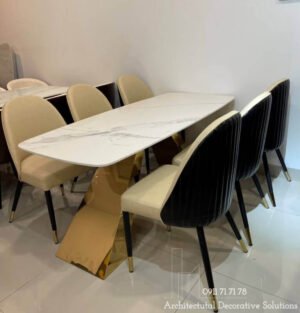 Bàn Ăn Mặt Đá Đẹp Cao Cấp 795S
