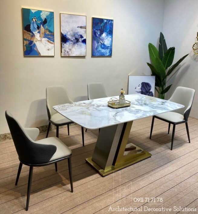 ban-an-mat-da-804s Bàn Ăn Mặt Đá Cao Cấp 804S