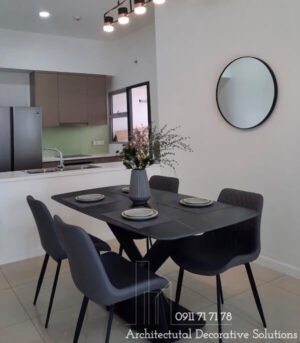 Bàn Ăn Mặt Đá 4 Ghế Giá Rẻ 831S