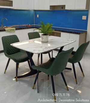 Bàn Ăn 4 Ghế Mặt Đá Đẹp 832S