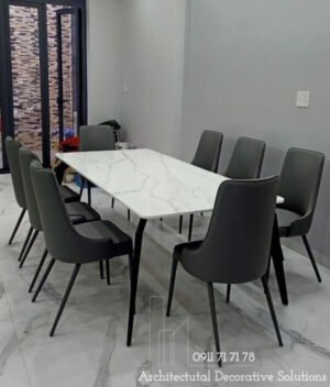 Bàn Ăn 8 Ghế Mặt Đá Giá Rẻ 822S