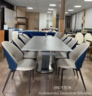 Bàn Ăn Kéo Dài Thông Minh 8 Ghế 826S