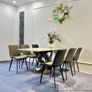 Bàn Ăn Mặt Đá Hiện Đại 839S