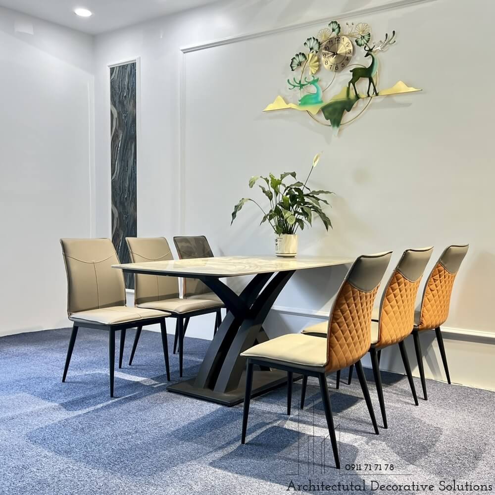 Bàn Ăn Mặt Đá Đẹp Cao Cấp 841S