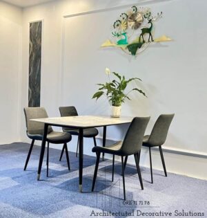Bàn Ăn Mặt Đá 4 Ghế Giá Rẻ 865S