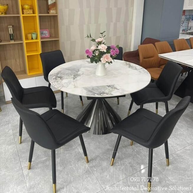 Bàn Ăn Tròn Xoay Thông Minh 879S