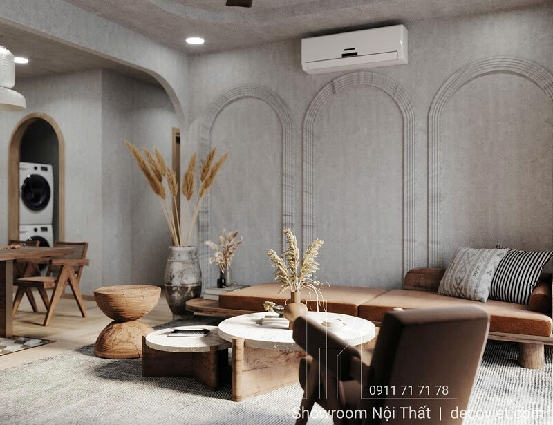 Thiết Kế Nội Thất Căn Hộ SORA Gardens II Bình Dương 2PN Cao Cấp