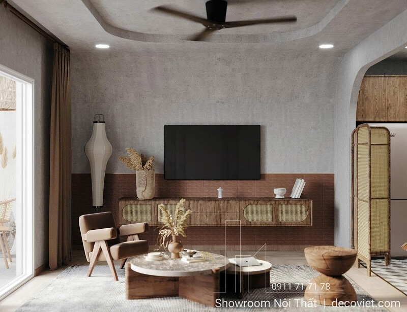 Thiết Kế Nội Thất Căn Hộ SORA Gardens II Bình Dương 2PN Tinh Tế