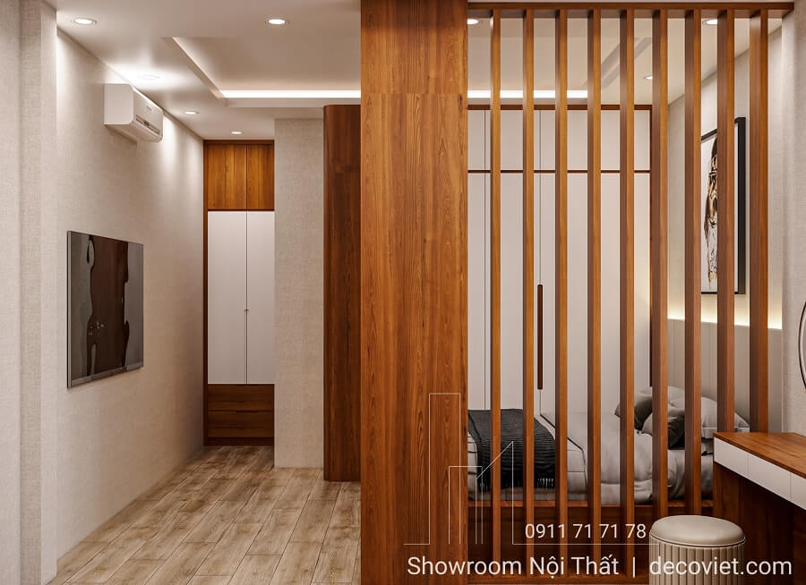 Thiết Kế 4 Phòng Ngủ Nhà Phố Đẹp Sang Trọng Tại Nhà Bè