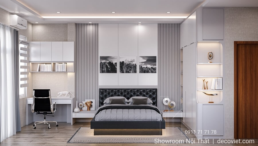 Thiết Kế Nội Thất 4 Phòng Ngủ Nhà Phố Tại Nhà Bè