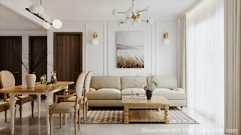 Thiết Kế Nội Thất Căn Hộ The Glory 2 Phòng Ngủ Hiện Đại Cao Cấp