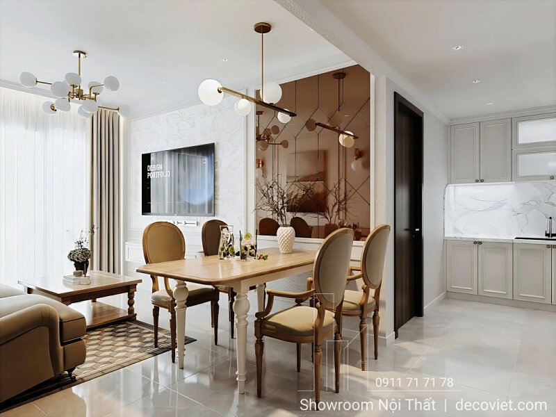 Thiết Kế Nội Thất Căn Hộ The Glory 2 Phòng Ngủ Hiện Đại Tinh Tế