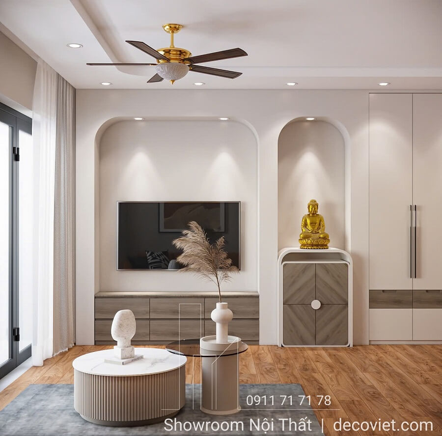 Thiết Kế Nội Thất Trọn Gói Căn Hộ Chung Cư Palm Heights Quận 2 Cao Cấp Hiện Đại